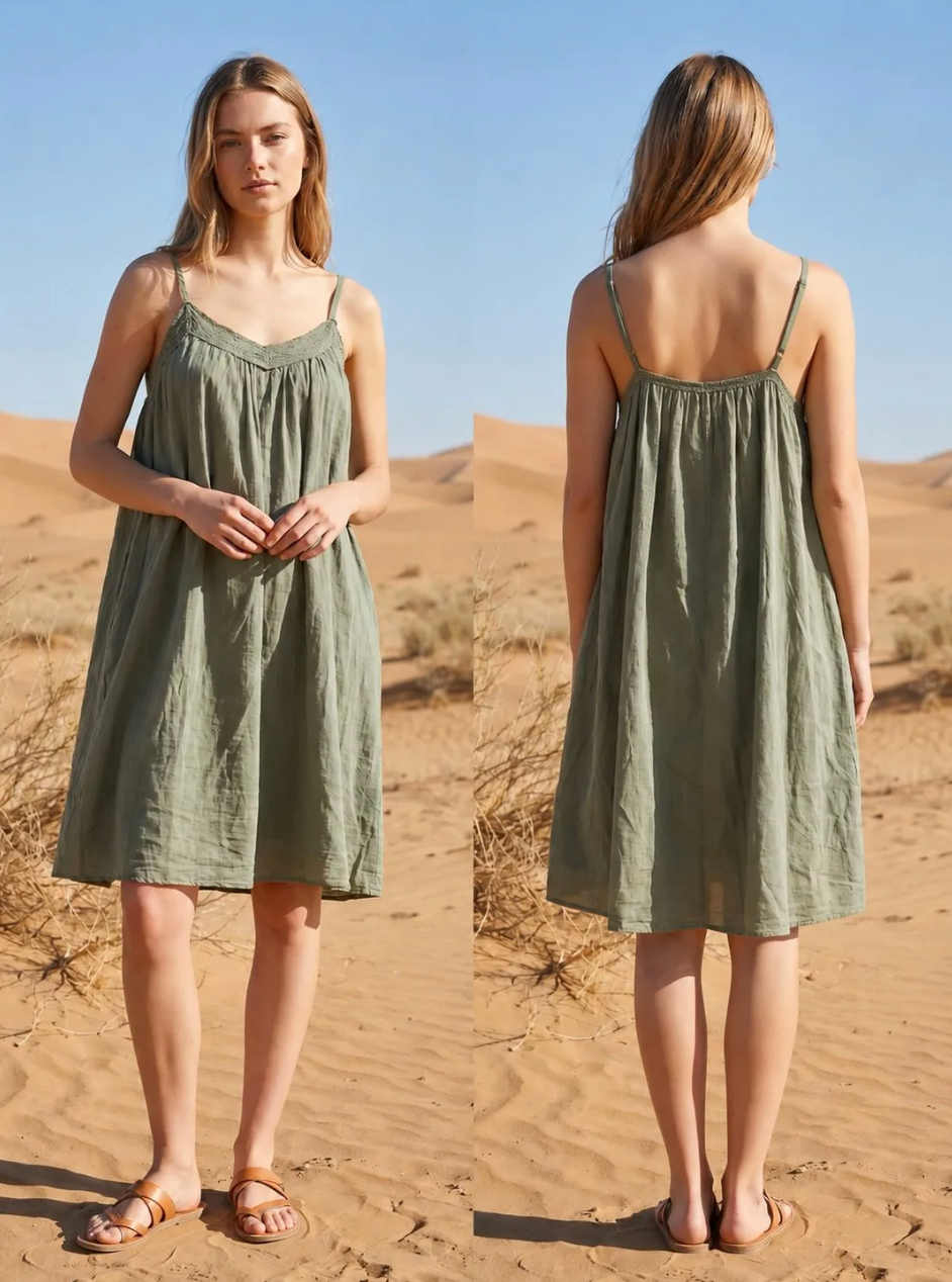Kleid Nola - Khaki