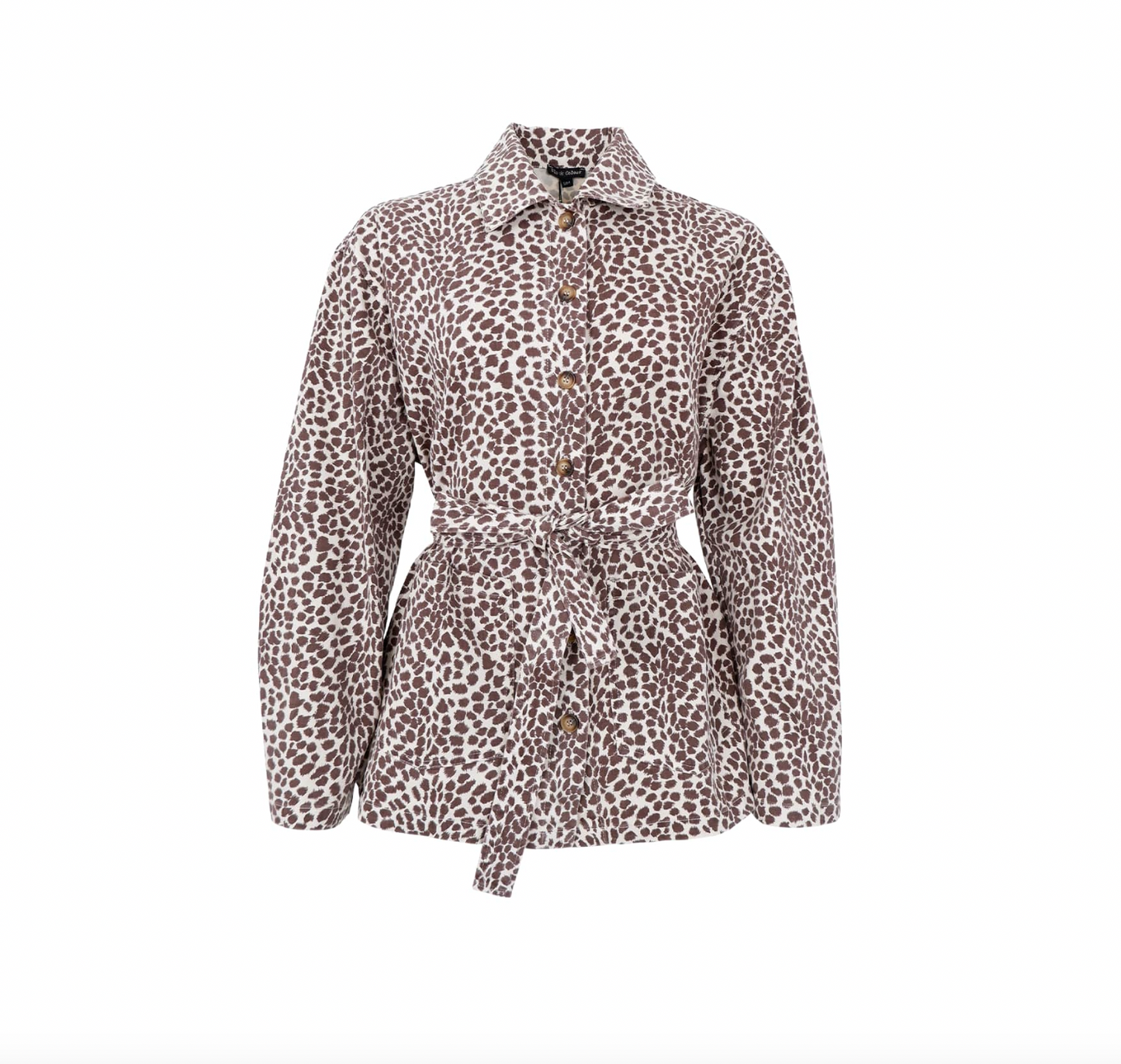 Jacke Canvas Leopard