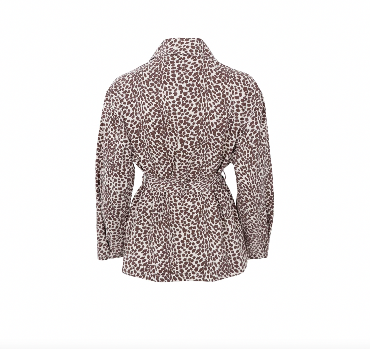 Jacke Canvas Leopard