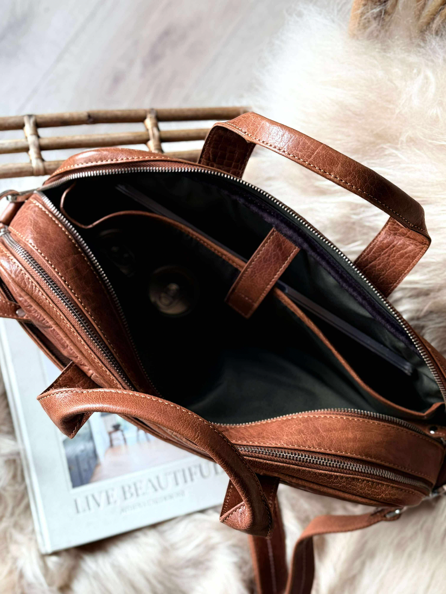 Laptop-Tasche BELLO - Cognac