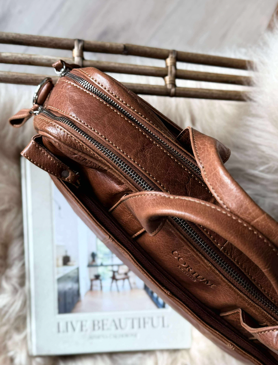 Laptop-Tasche BELLO - Cognac
