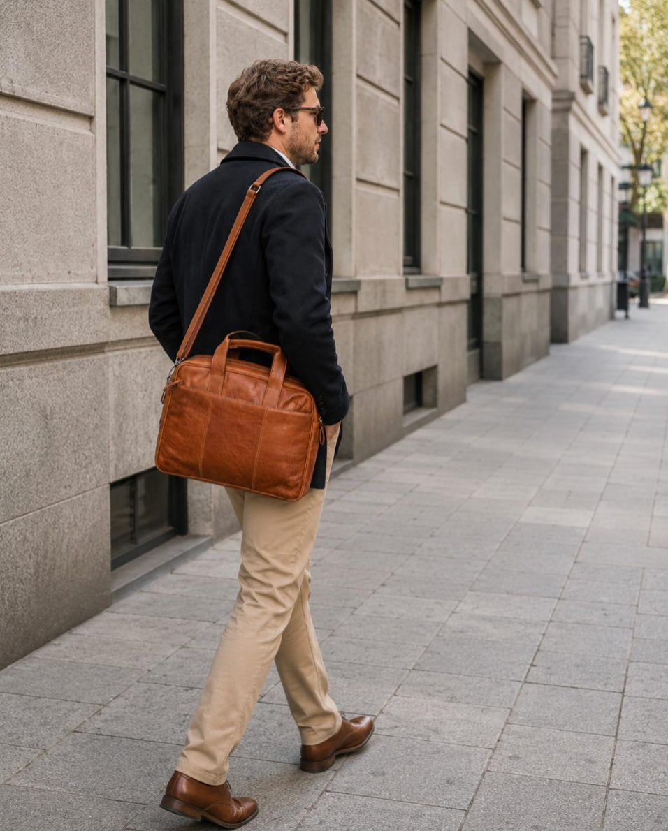 Laptop-Tasche BELLO - Cognac