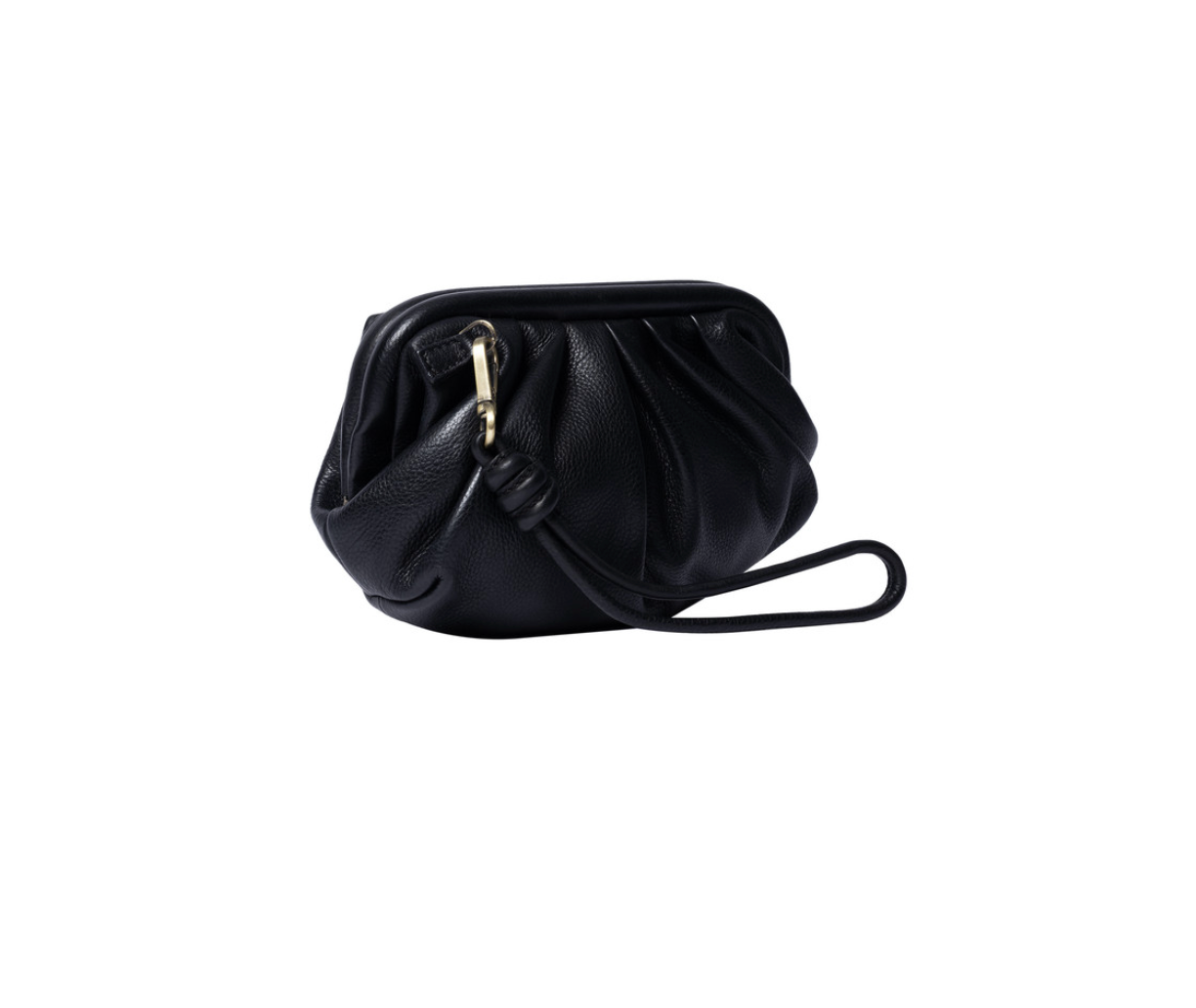 Clutch / Ledertasche Noha Black