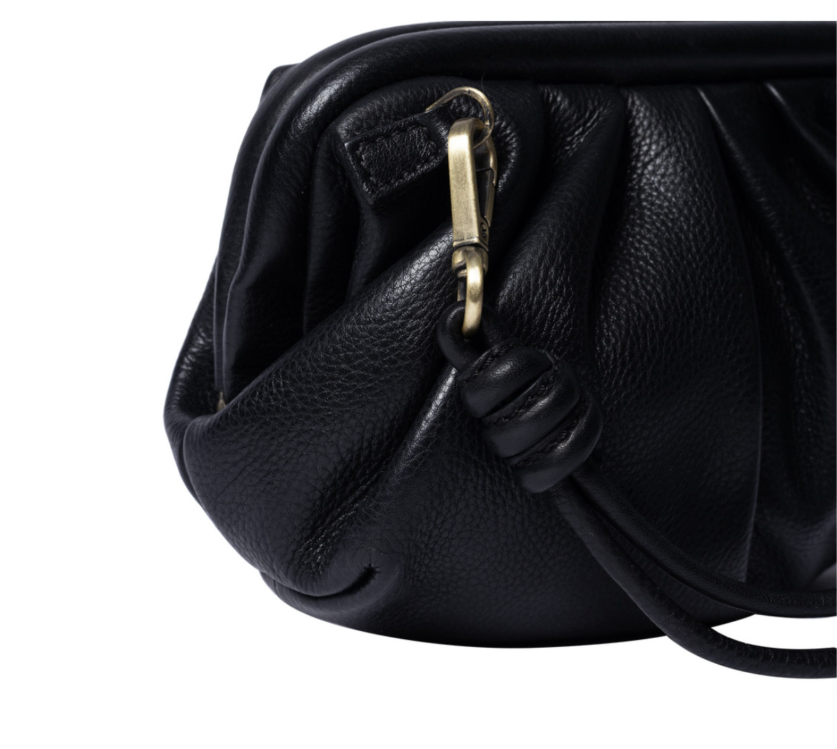 Clutch / Ledertasche Noha Black