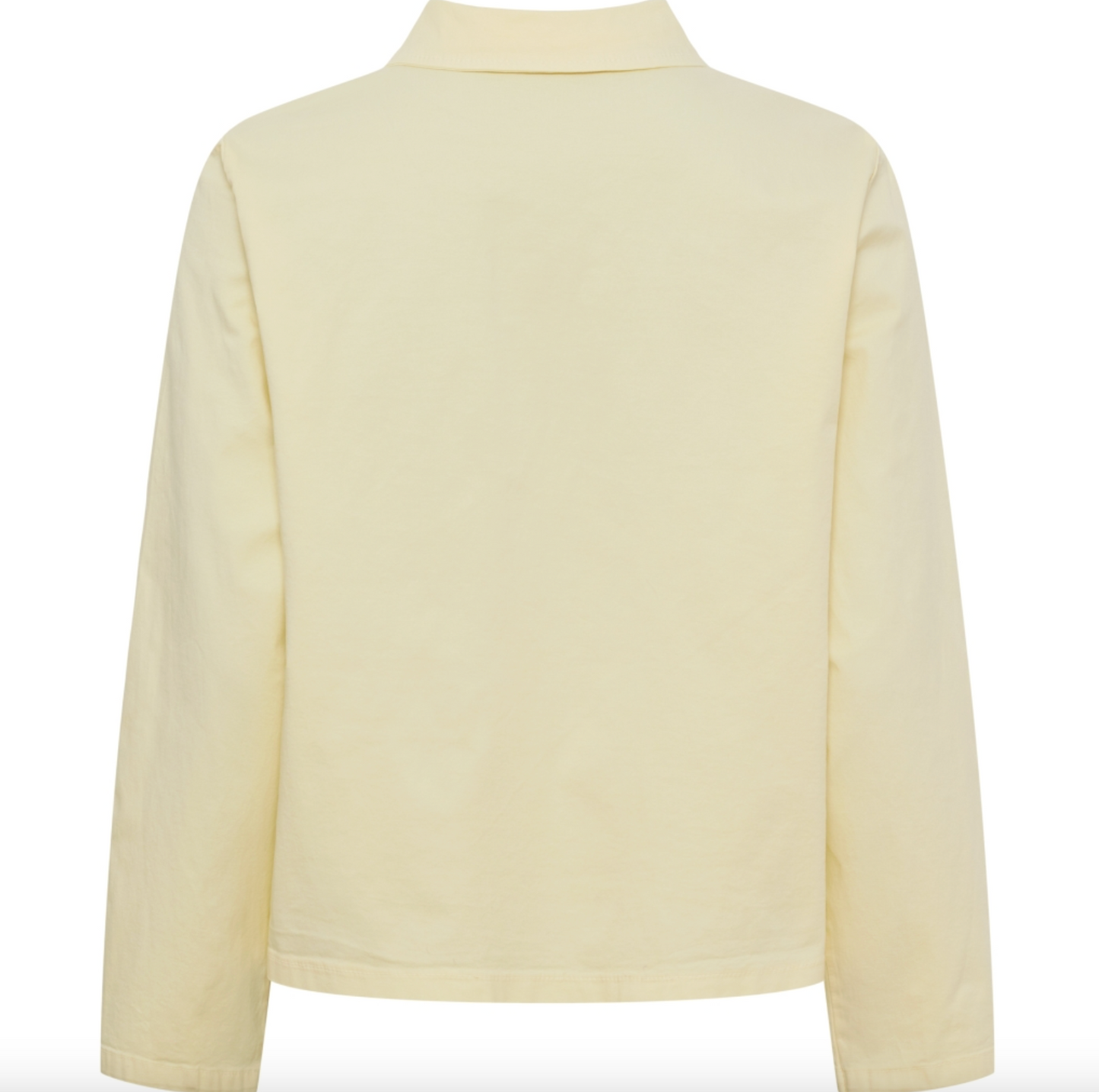 Jacke mit Stickerei - yellow