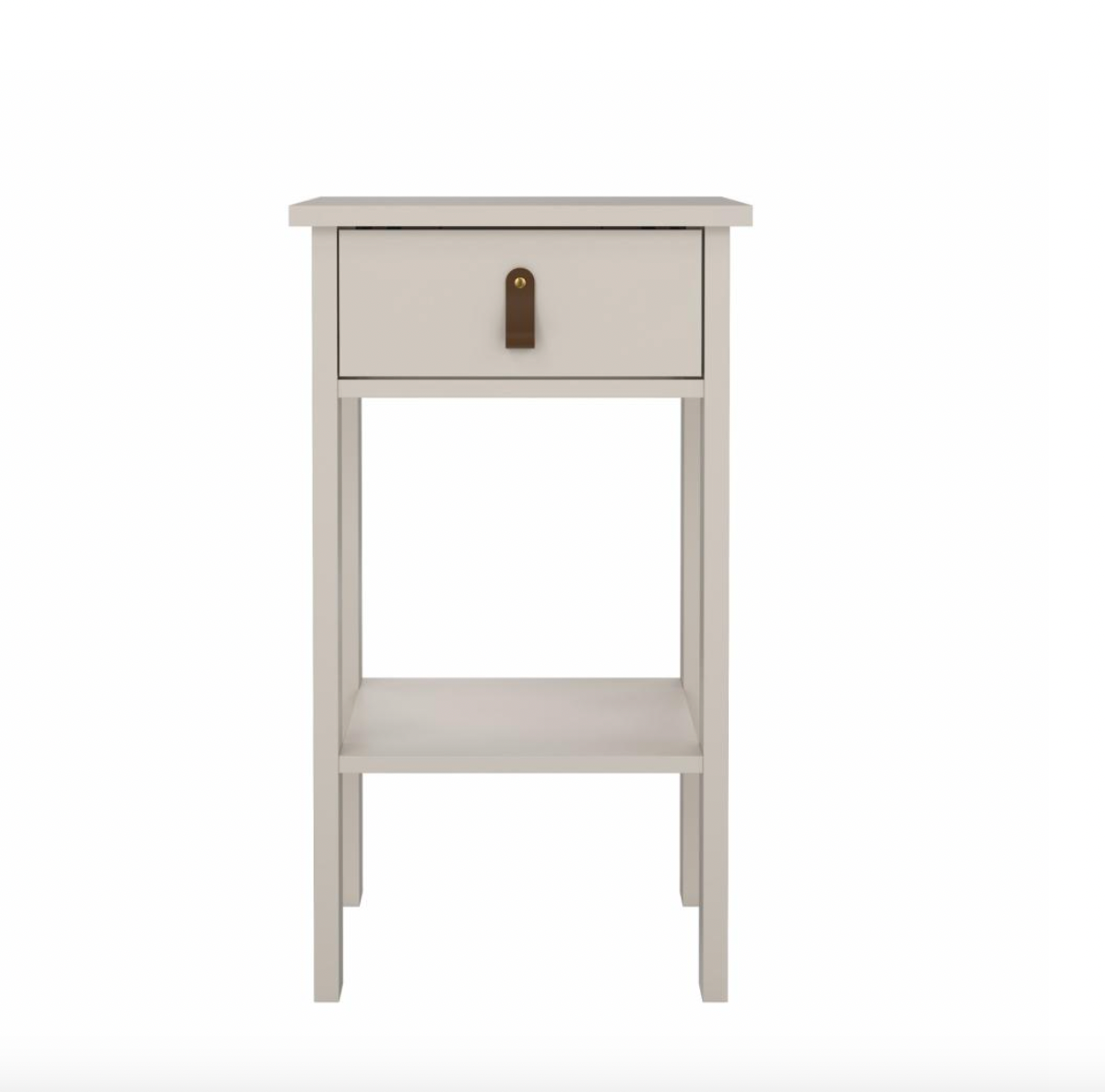 Tisch mit Schublade und Regal - Cashmere