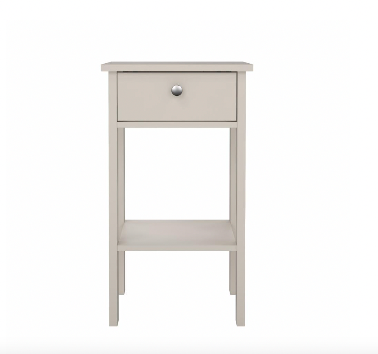 Tisch mit Schublade und Regal - Cashmere