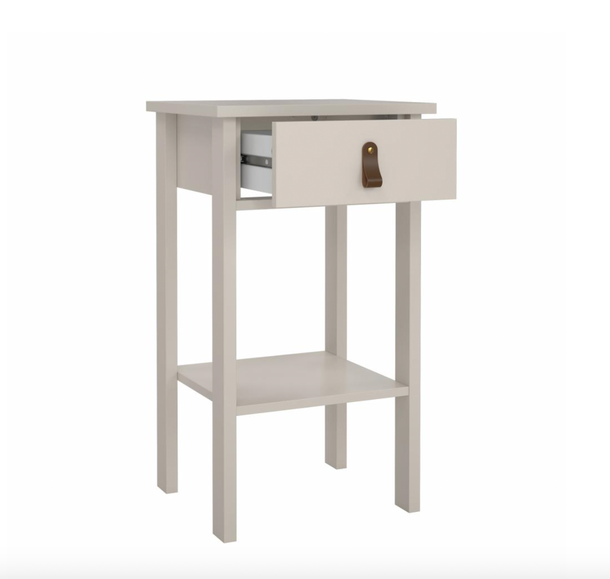 Tisch mit Schublade und Regal - Cashmere