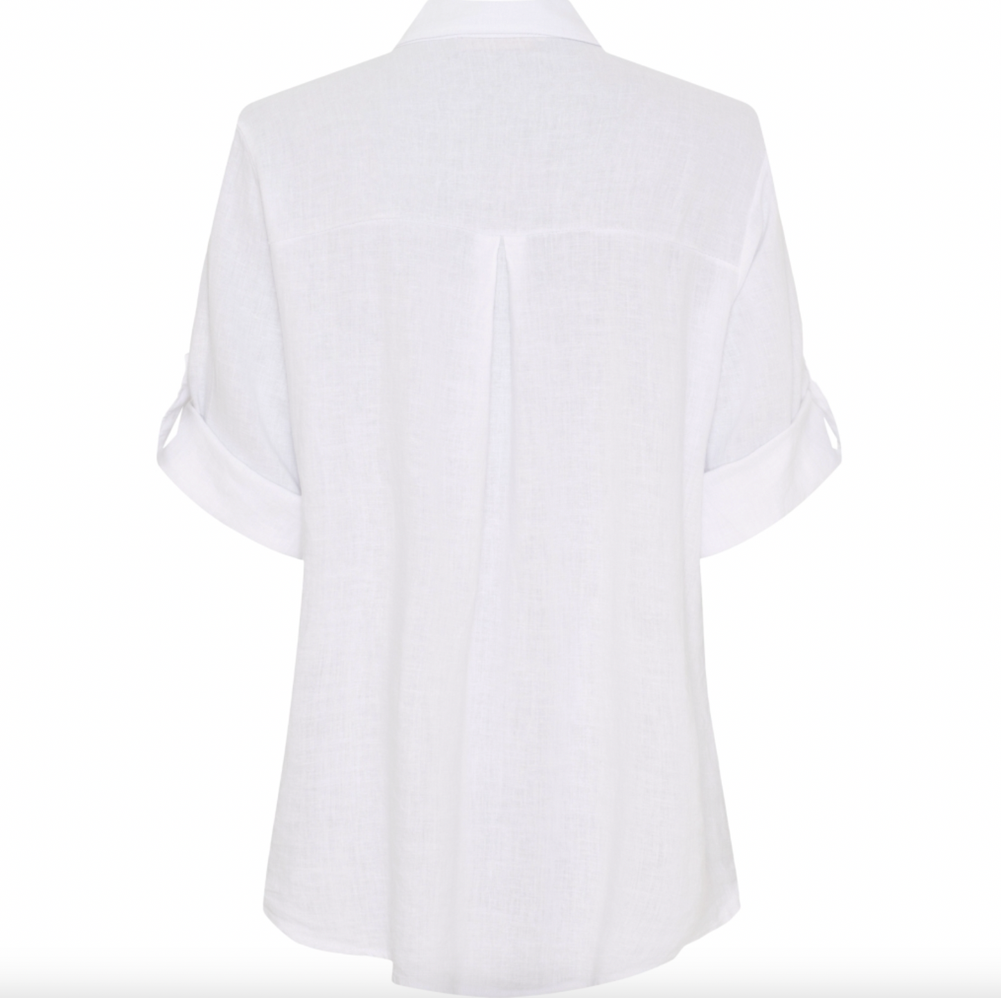 Bluse Kiara Leinenmix - Optical White