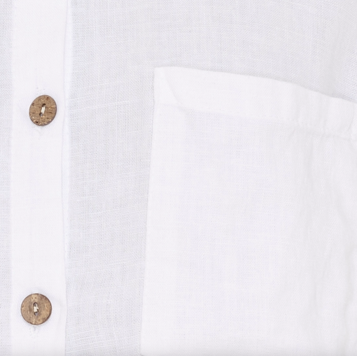 Bluse Kiara Leinenmix - Optical White