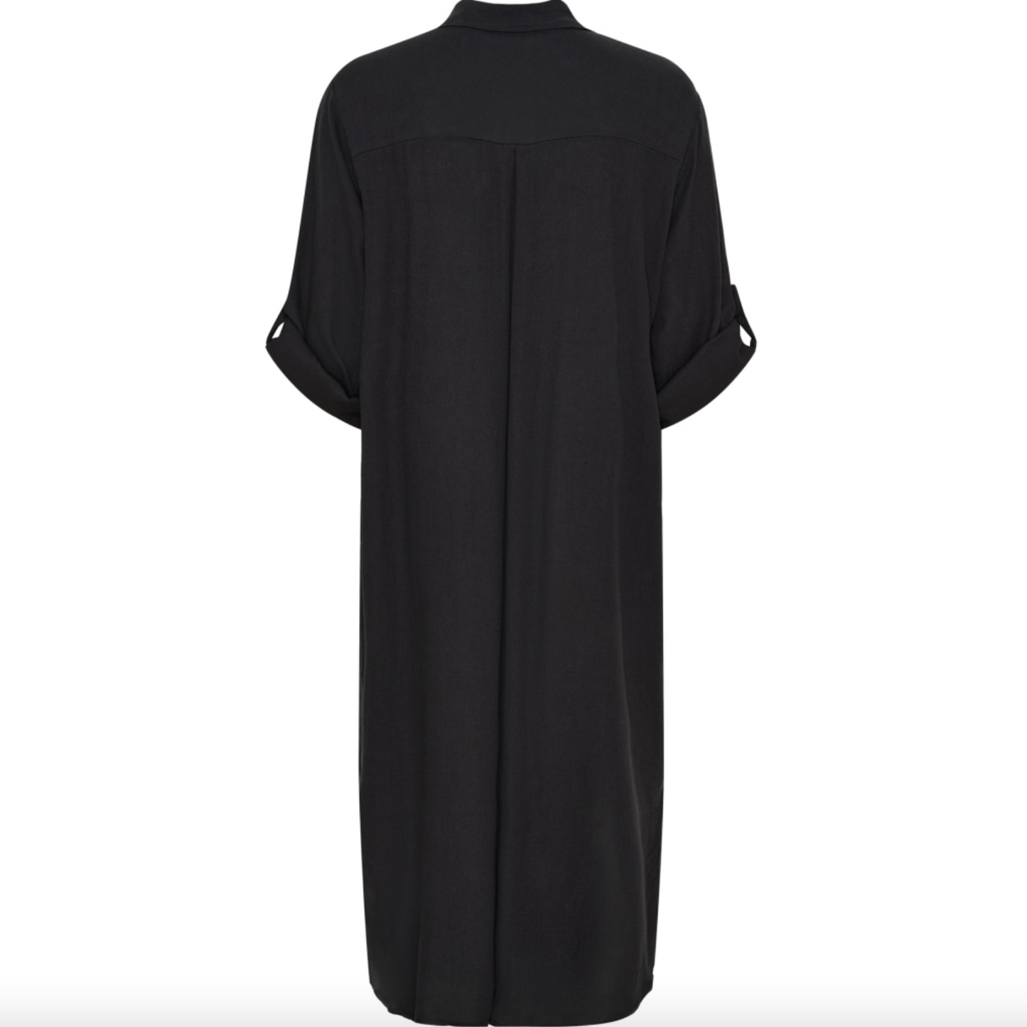 Kleid Violetta - Black Leinenmix
