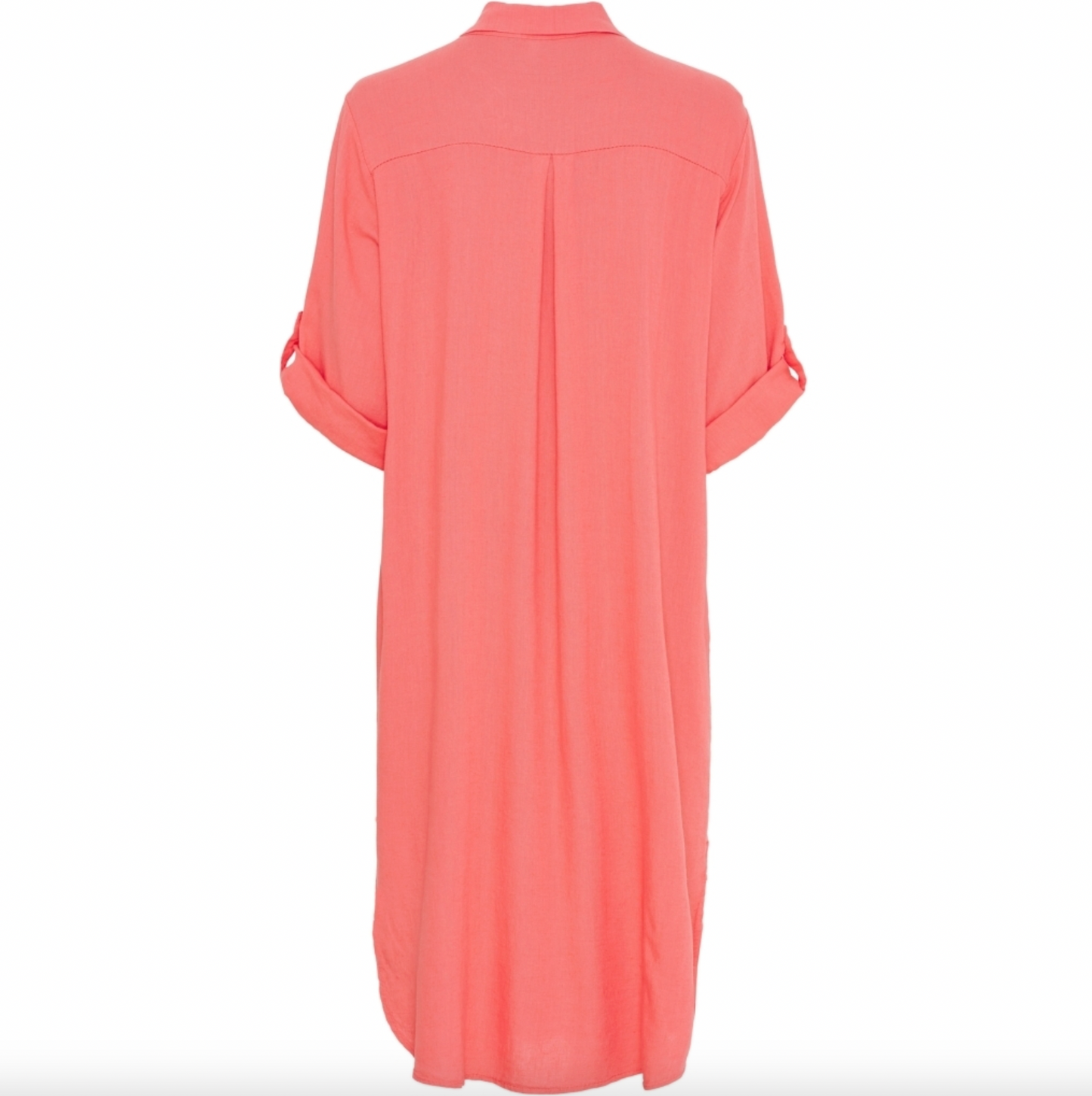 Kleid Violetta - Coral-Leinenmix