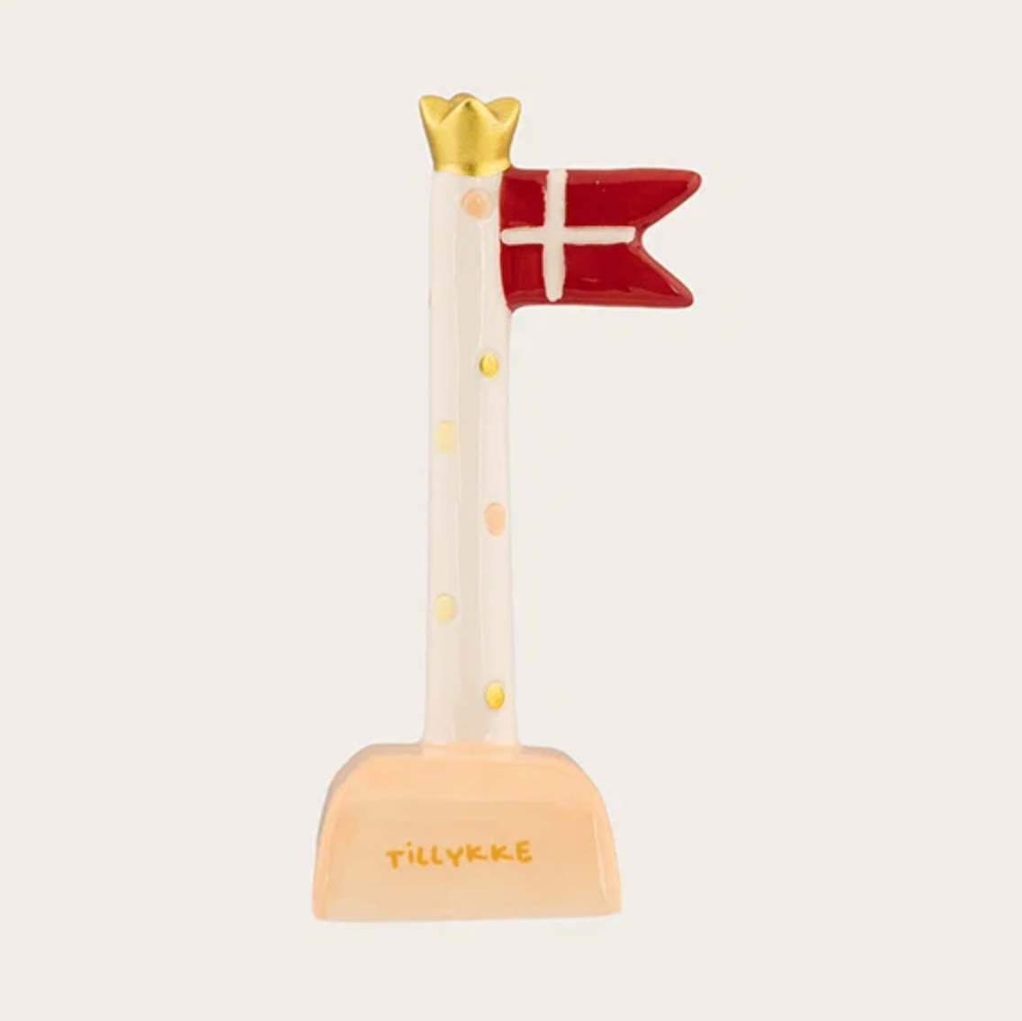 Fahne aus Keramik – 12 cm