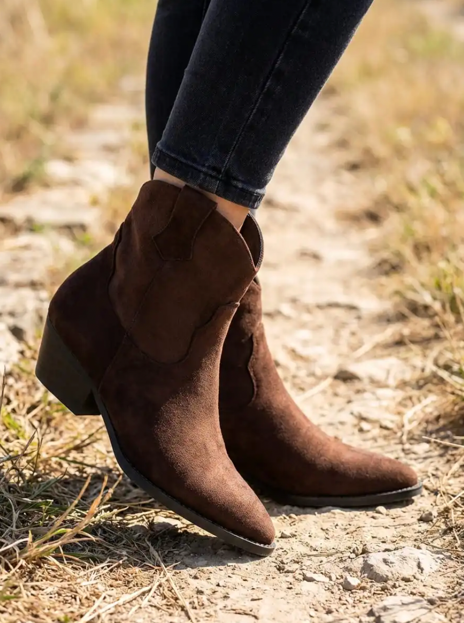 Ankle Støvle Hollie - Brown