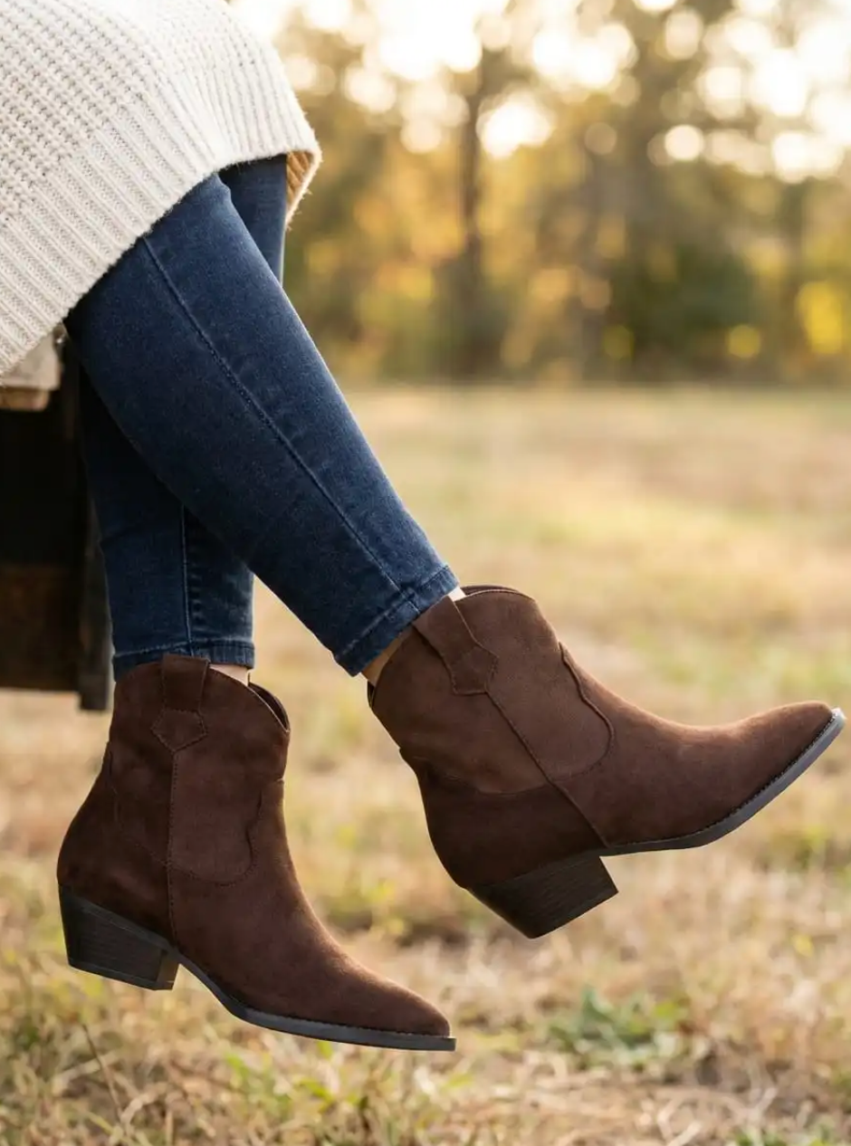 Ankle Støvle Hollie - Brown