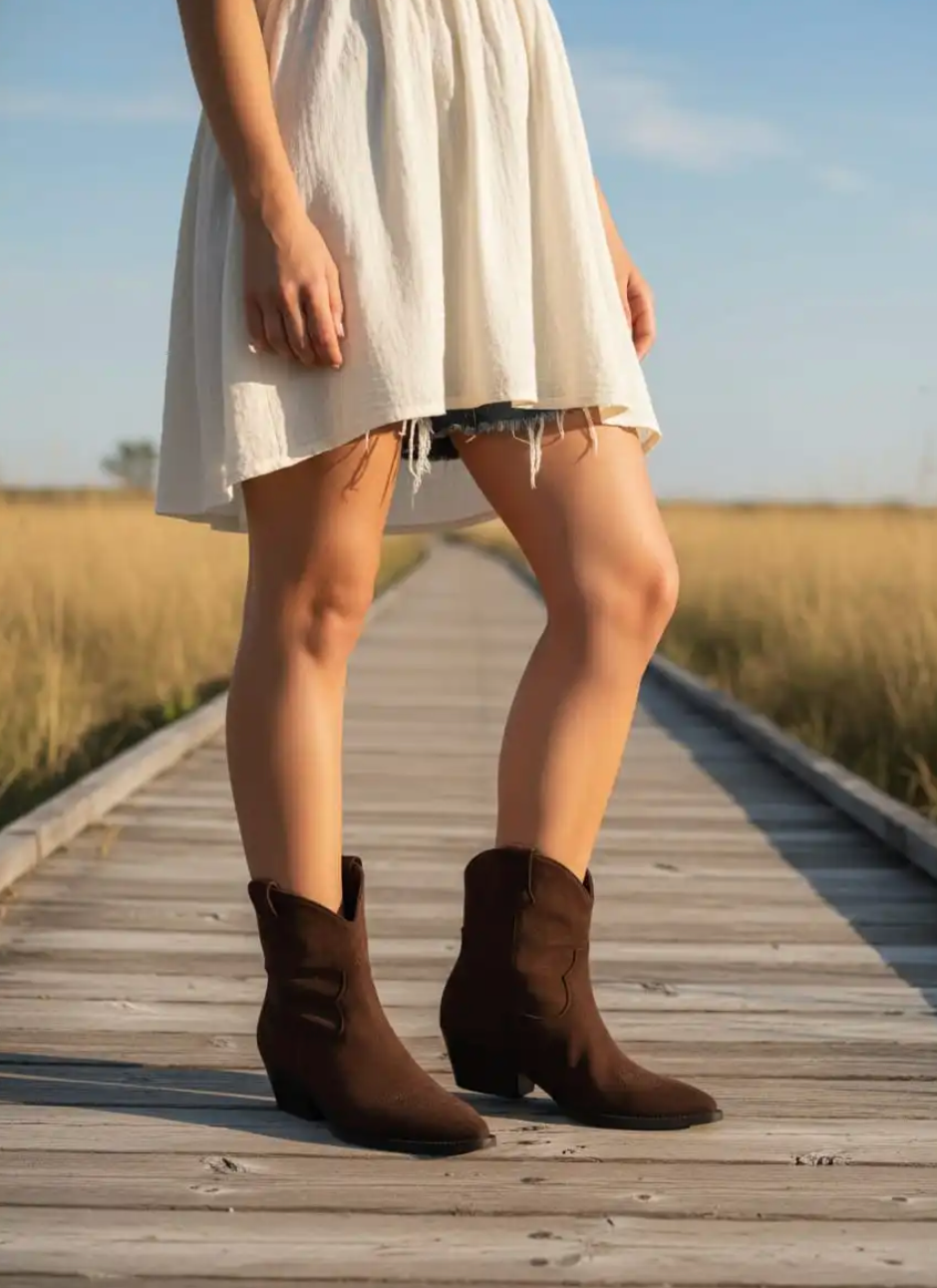 Ankle Støvle Hollie - Brown