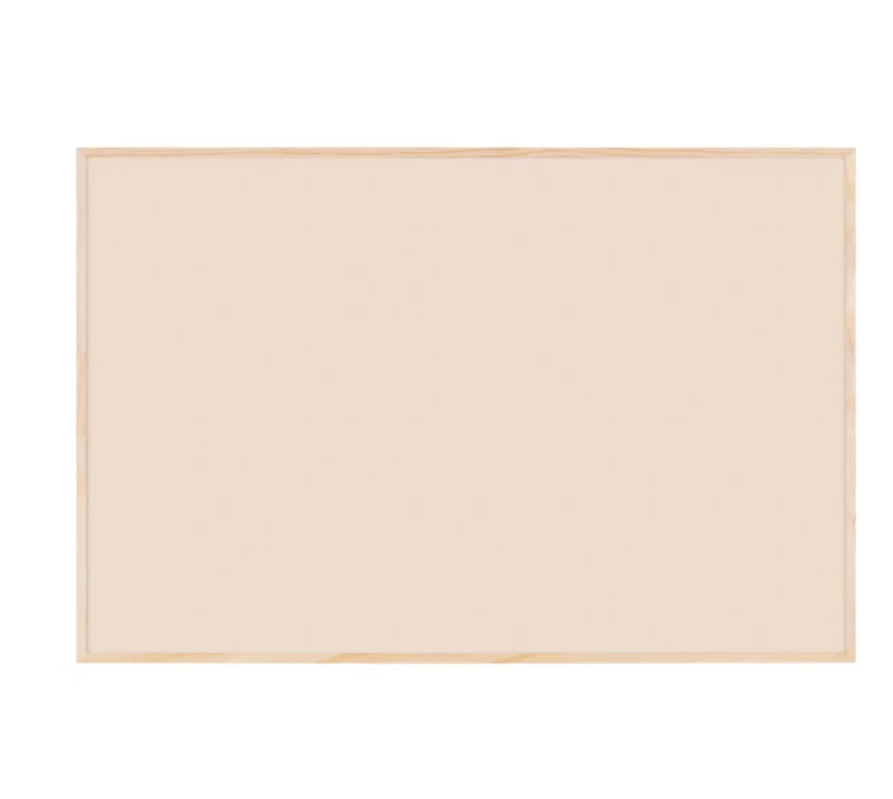 Magnetisches Whiteboard - Beige