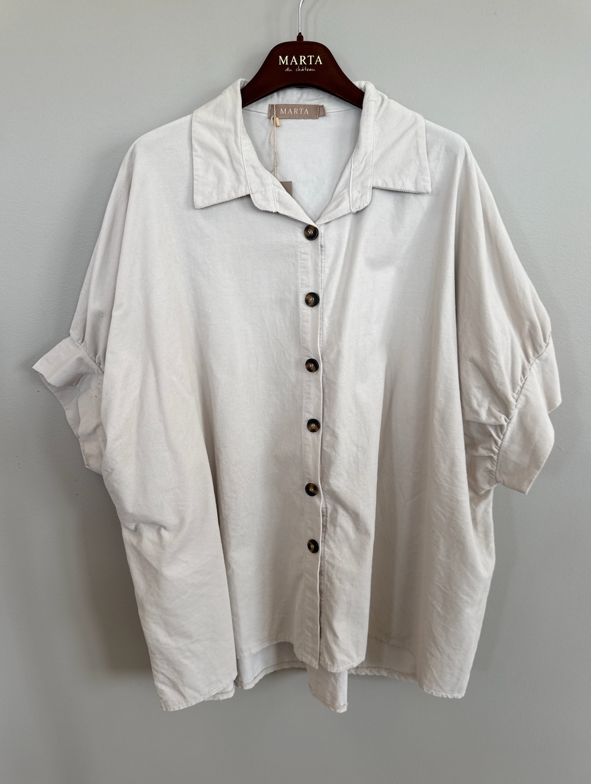 Hemd Kaori beige
