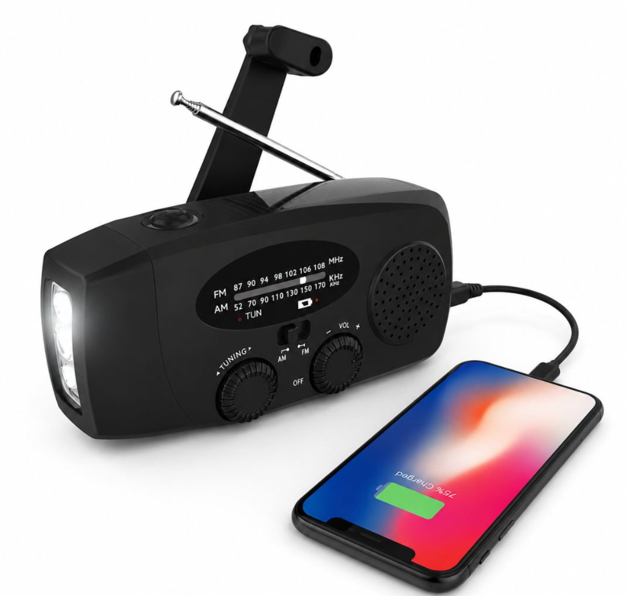 Notfallradio mit Powerbank