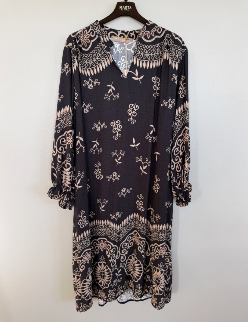 Kleid Moon nero