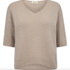 Strick Alpaca V-Neck - Depeche
