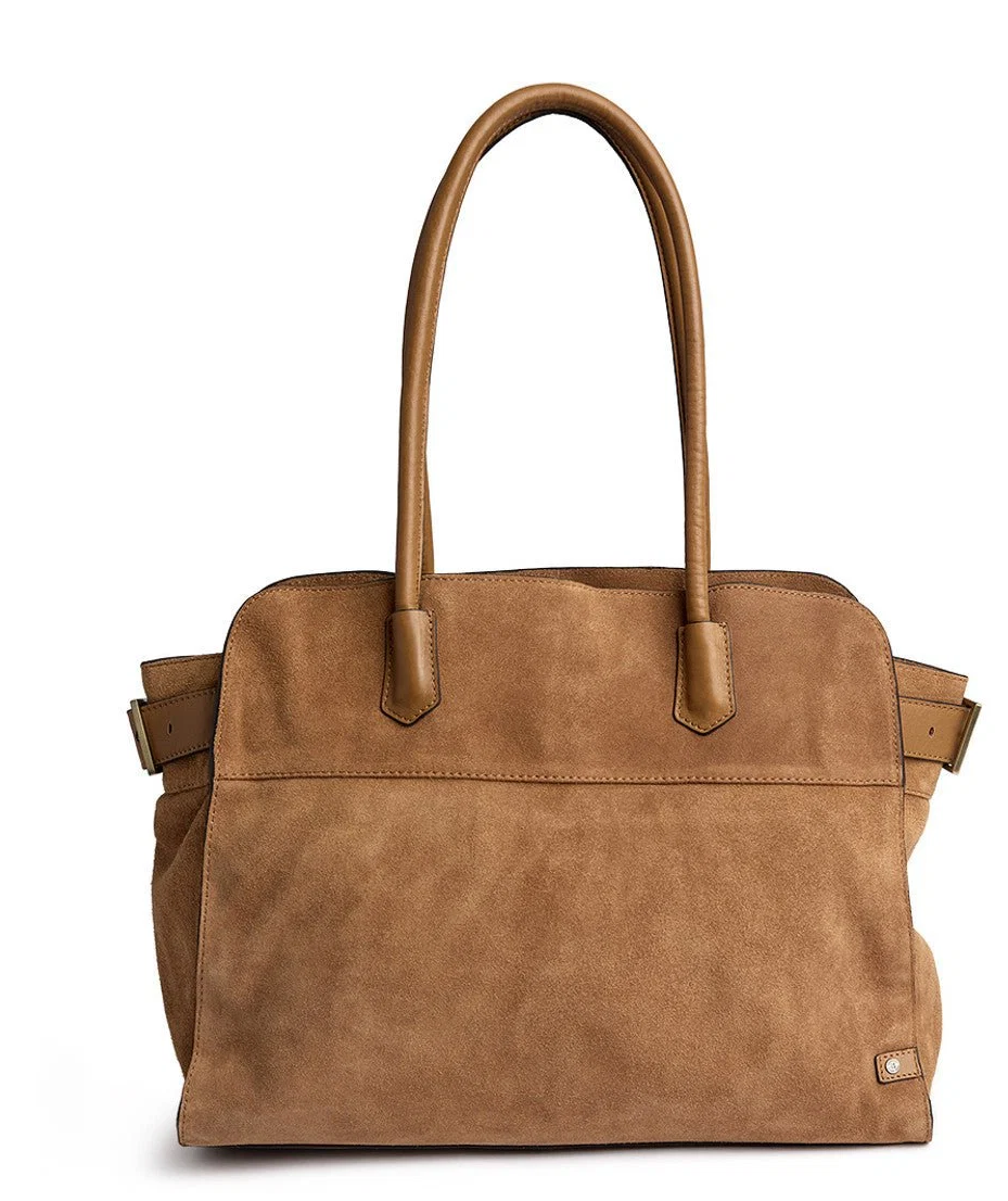 Wildleder-Shopper - Madrid