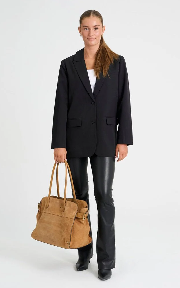 Wildleder-Shopper - Madrid