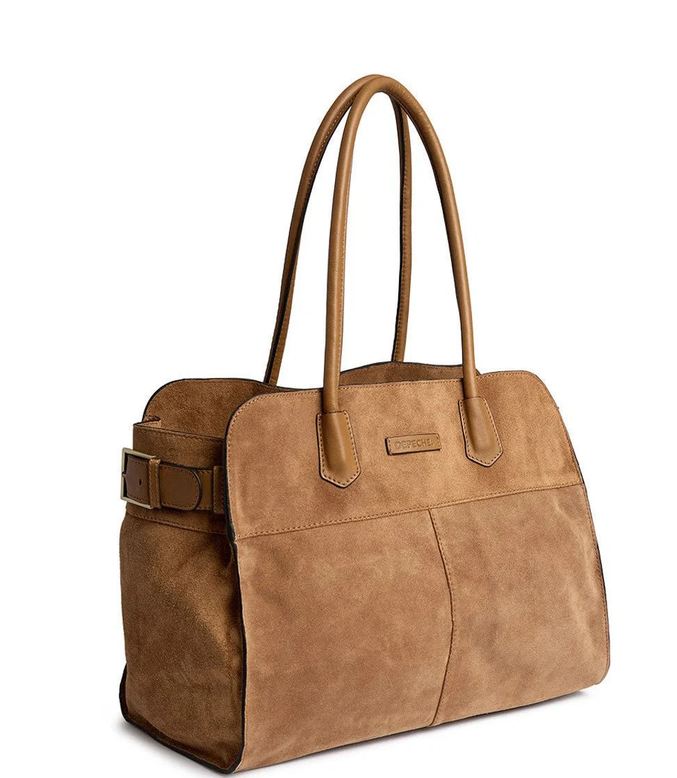 Wildleder-Shopper - Madrid