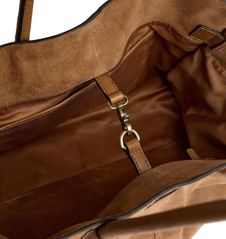 Wildleder-Shopper - Madrid