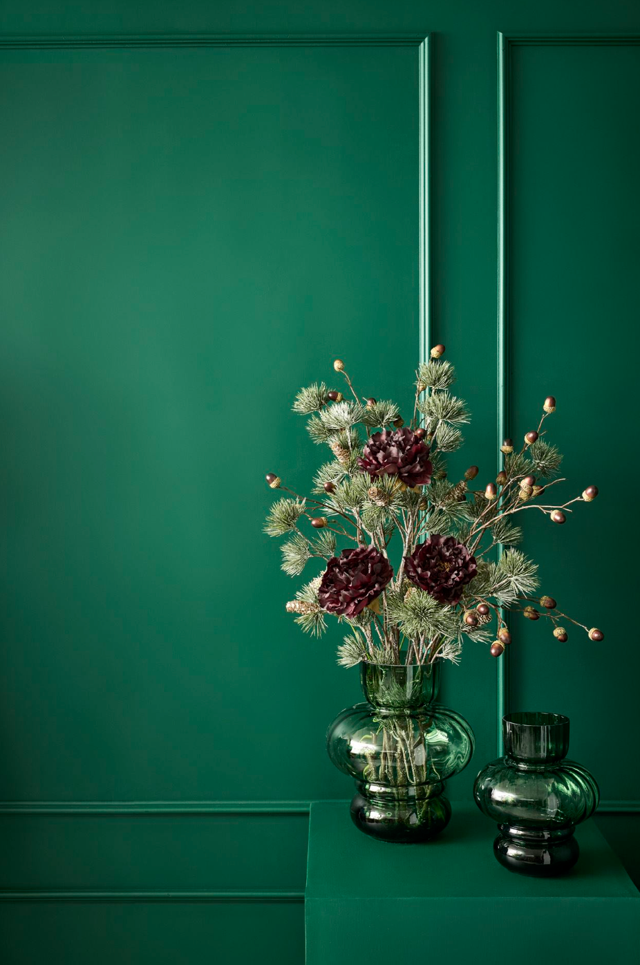 Vase grün