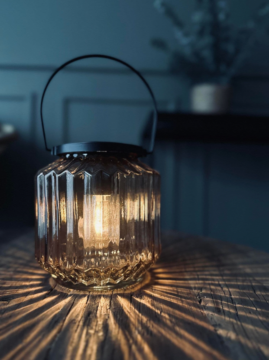 Laterne solar - Brown