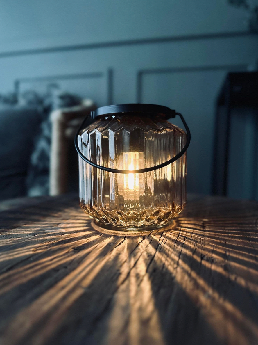 Laterne solar - Brown