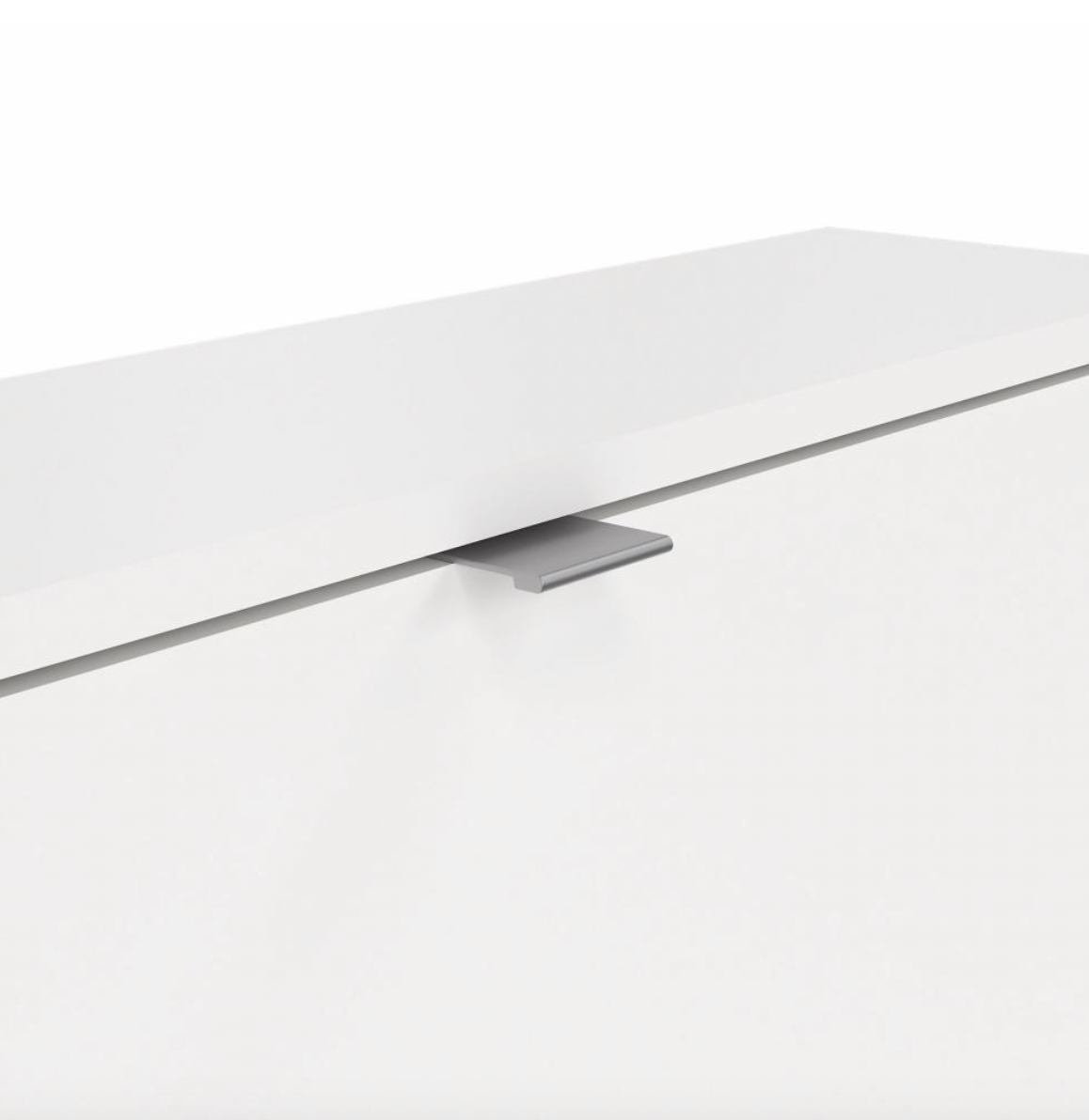 Schuhschrank mit 2 Fächern - White