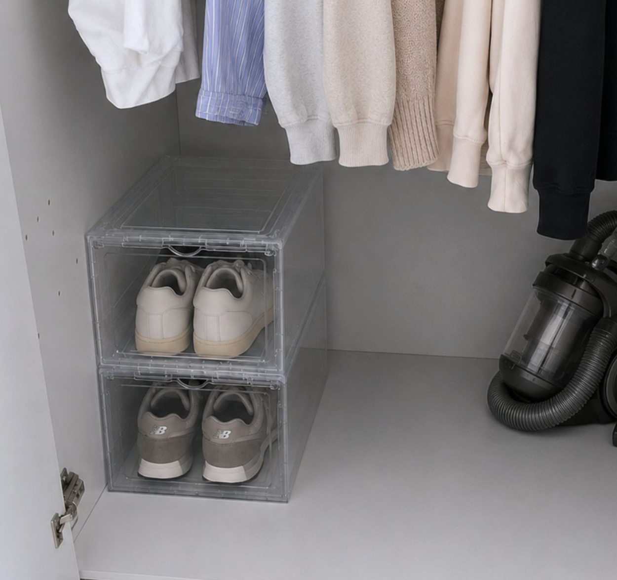 Stapelbare Schuhbox