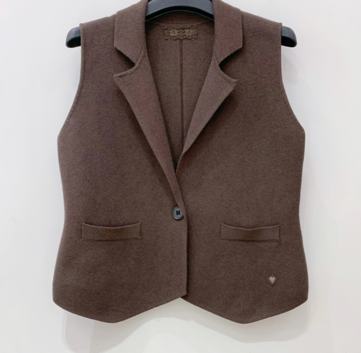 Weste Super soft  - Choko