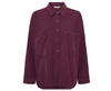 Bluse Babycord - Bordeaux
