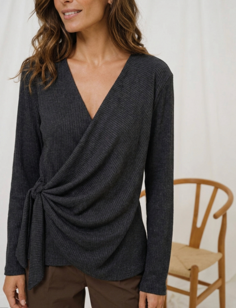 Bluse Talina - black