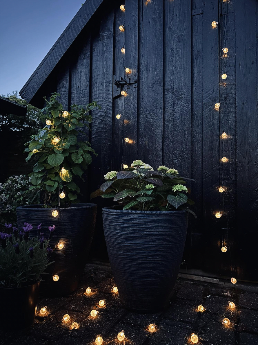 Lichterkette Bella mit Solarzellen - 50 LED