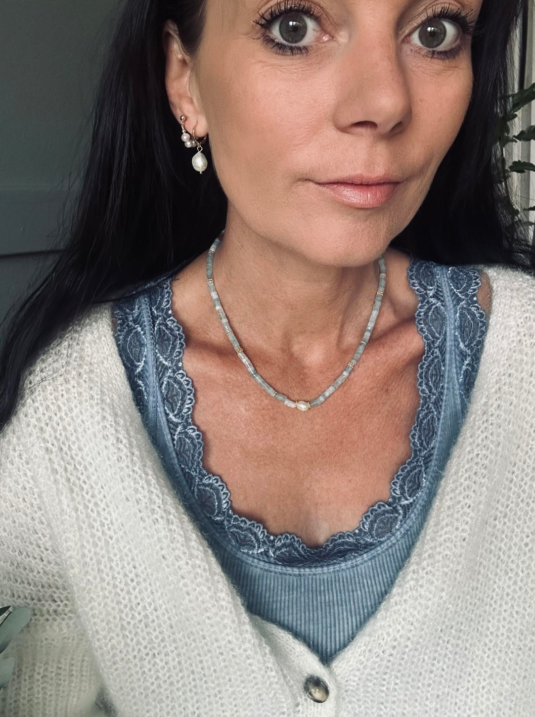 Ohrringe Kirstin – Vergoldetes Sterling-Silber