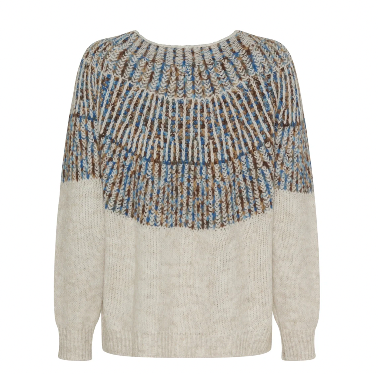Strick Lilia blau