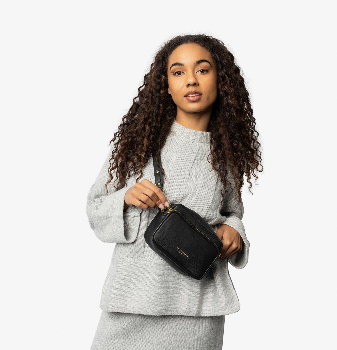 Crossover Aigo schwarz / gold - Small