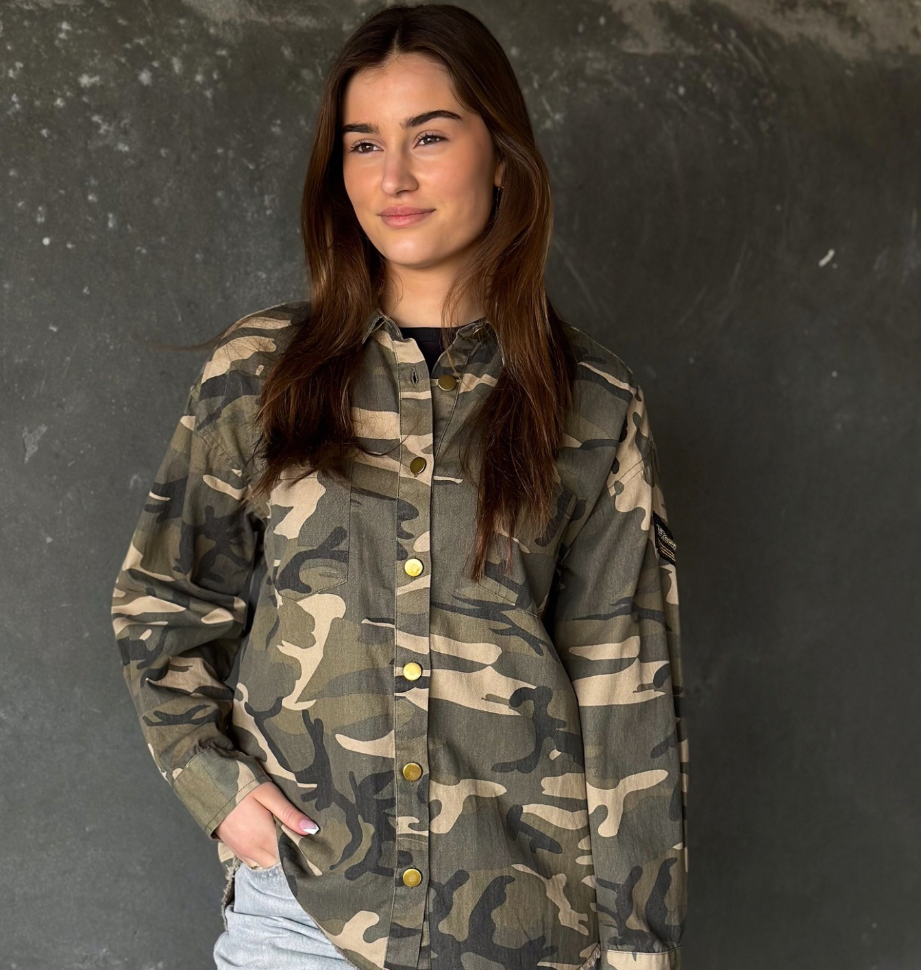 Camouflage-Hemd