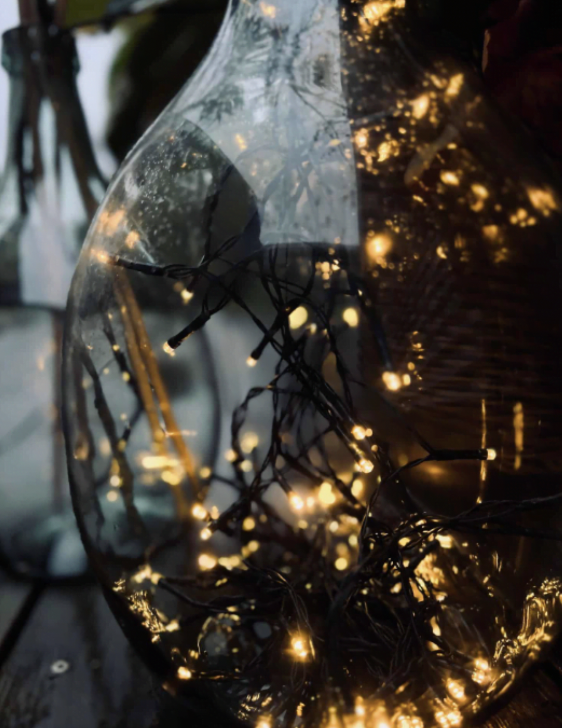Lichterkette mit Solarzellen und USB - 240 LEDs