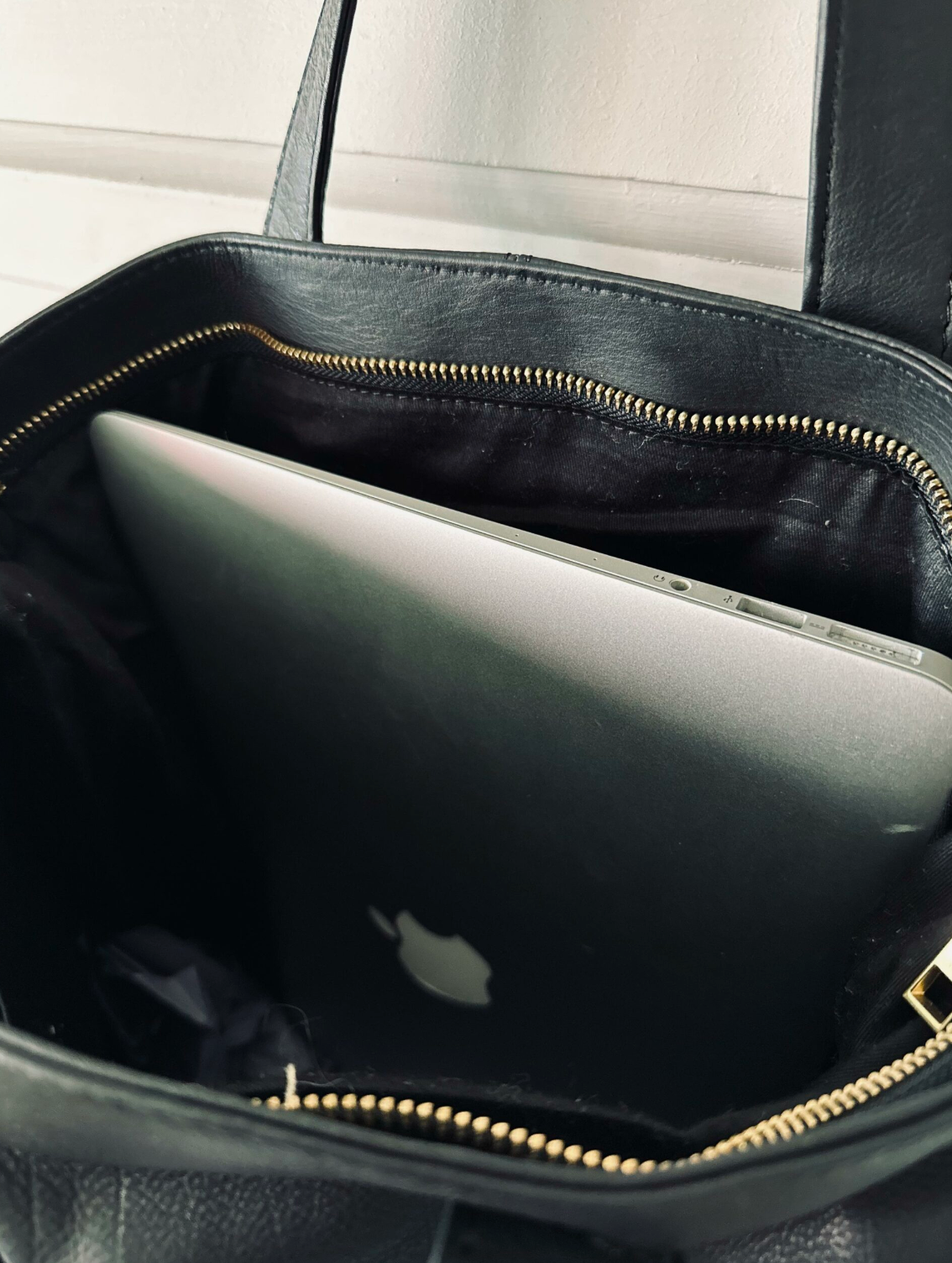 Shopper Black Lux – Kalbsleder