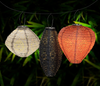 Lampe mit Solarzellen - White