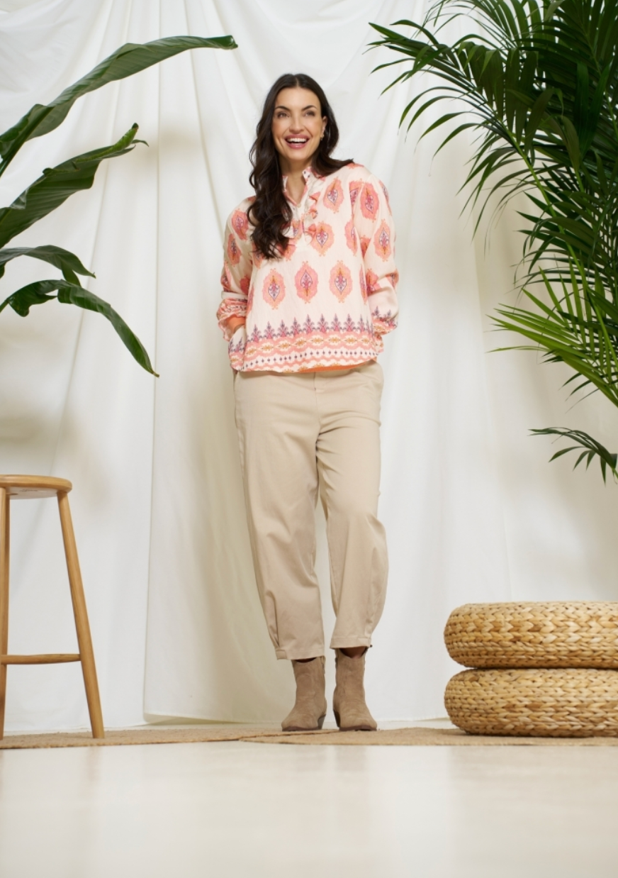 Bluse Agata Fuxia