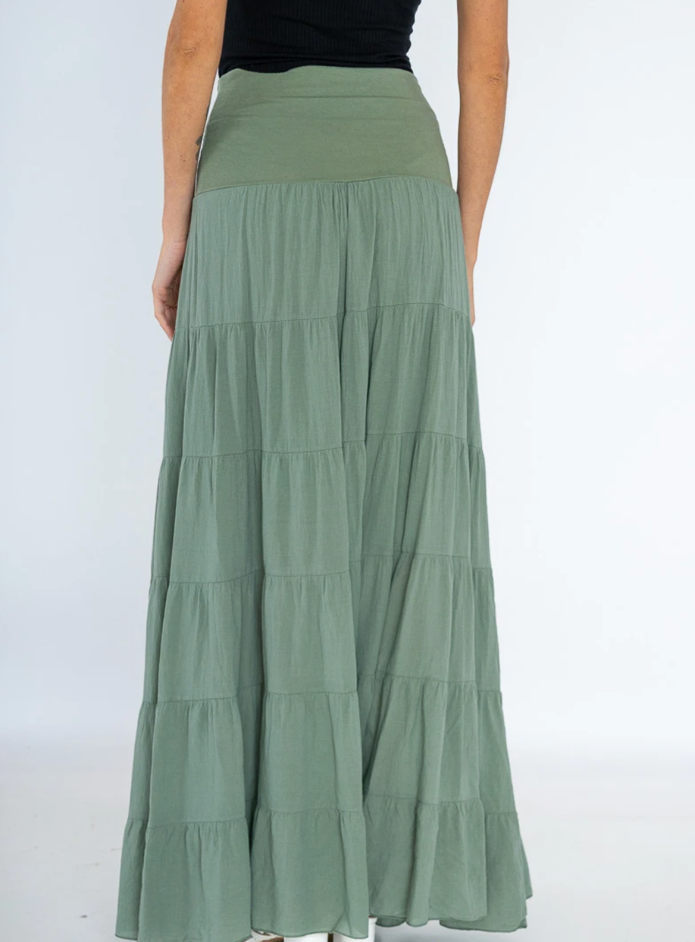 Rock Boheme cotton – S/M Grün