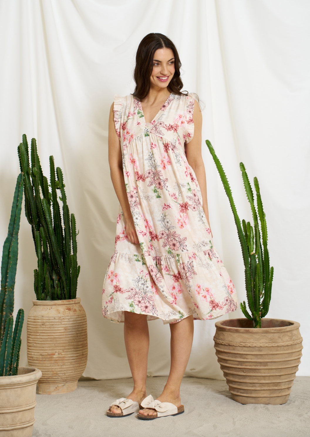 Kleid Anika Rose flower