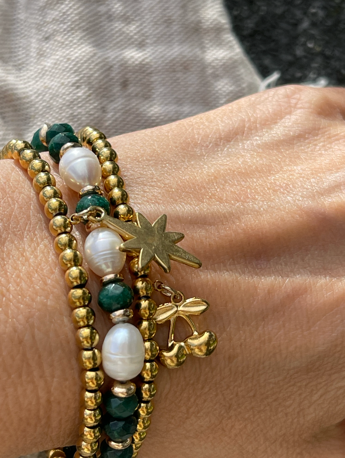 Armband Juliane - Emerald
