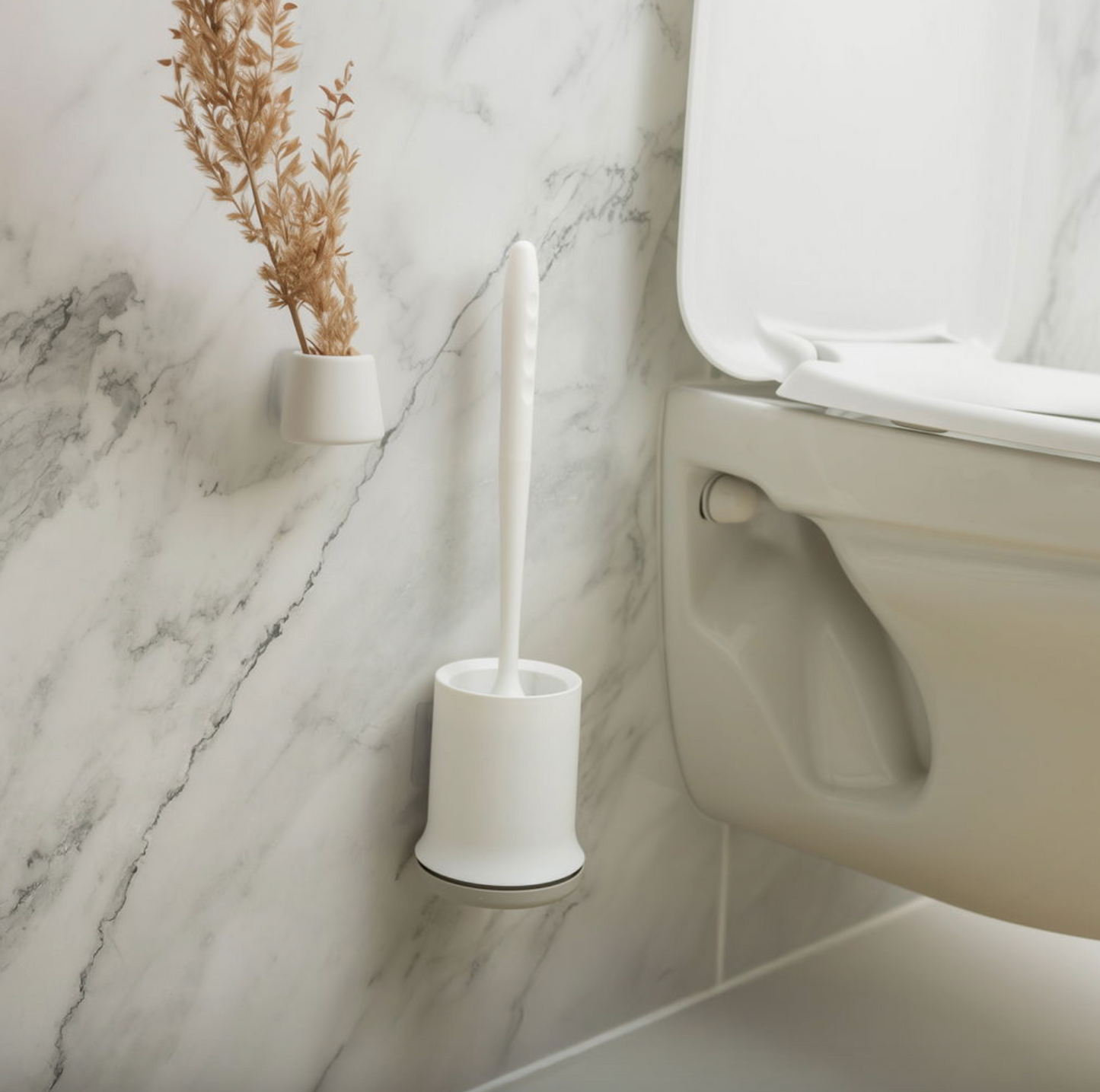 Toilettenbürste mit Aufhängung - Silikon